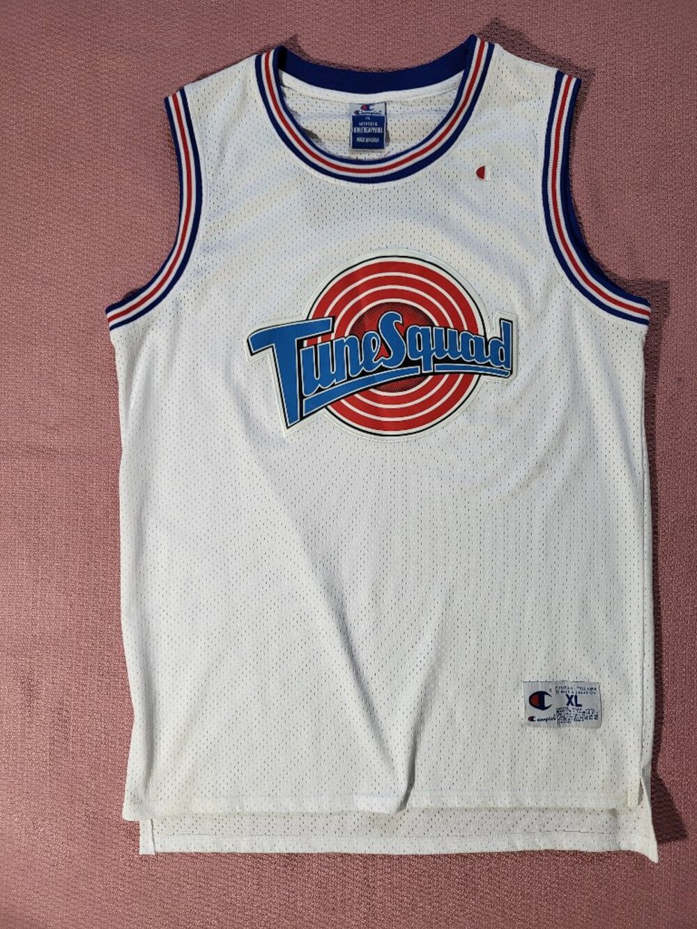 Vintage Champion Tune Squad Bugs Basketball Jersey #1 NBA - Mens XL
